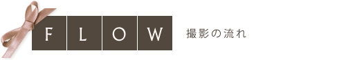 撮影の流れ